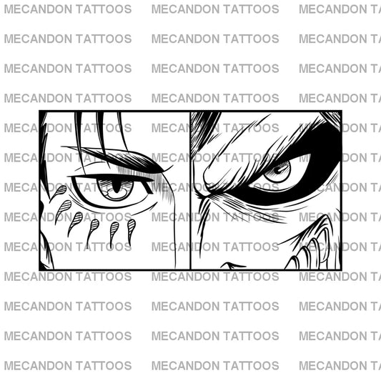 Attack On Titan Tattoo Design