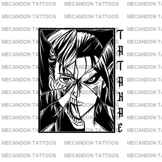 Attack On Titan Tattoo Design