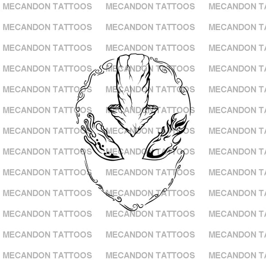 Avatar The Last Airbender Tattoo Design