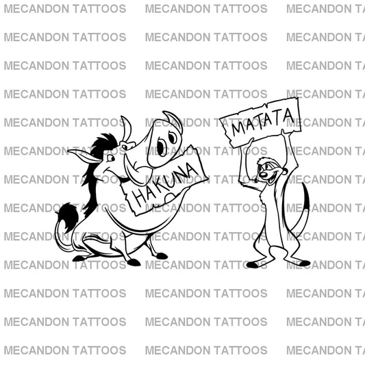 Best Friends Tattoo Design