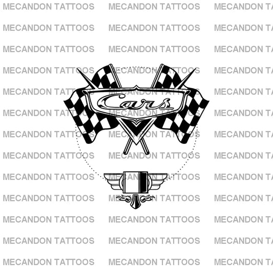 Cars Tattoo Design