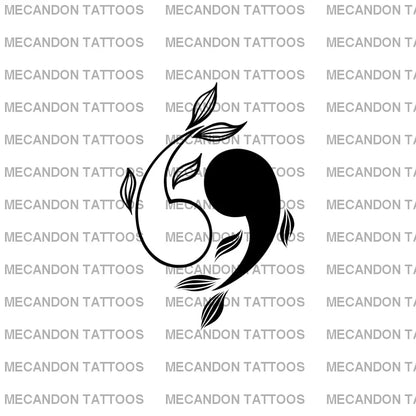 Depression Tattoo Design