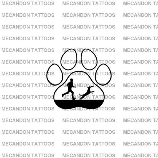 Dog Lover Tattoo Design