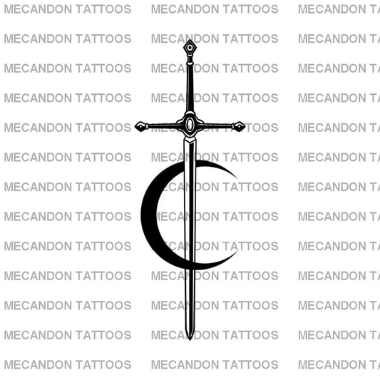 Initials Tattoo Design