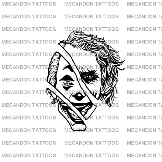 Joker Tattoo Design