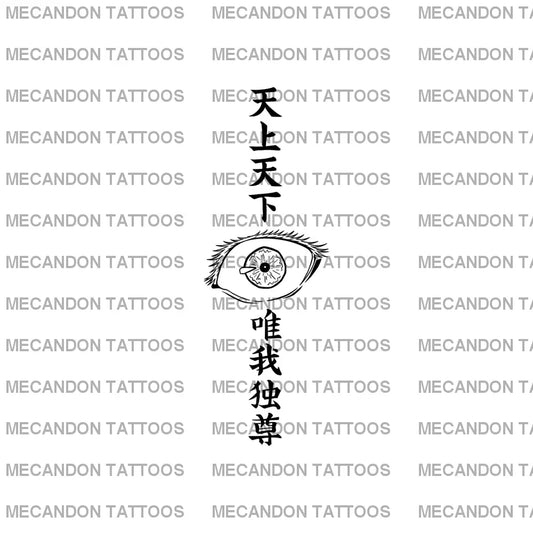 Jujutsu Kaisen Tattoo Design