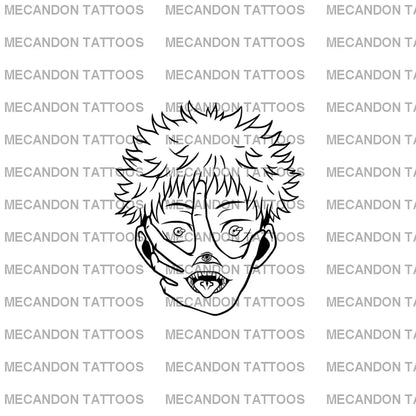 Jujutsu Kaisen Tattoo Design