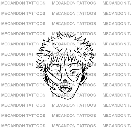 Jujutsu Kaisen Tattoo Design