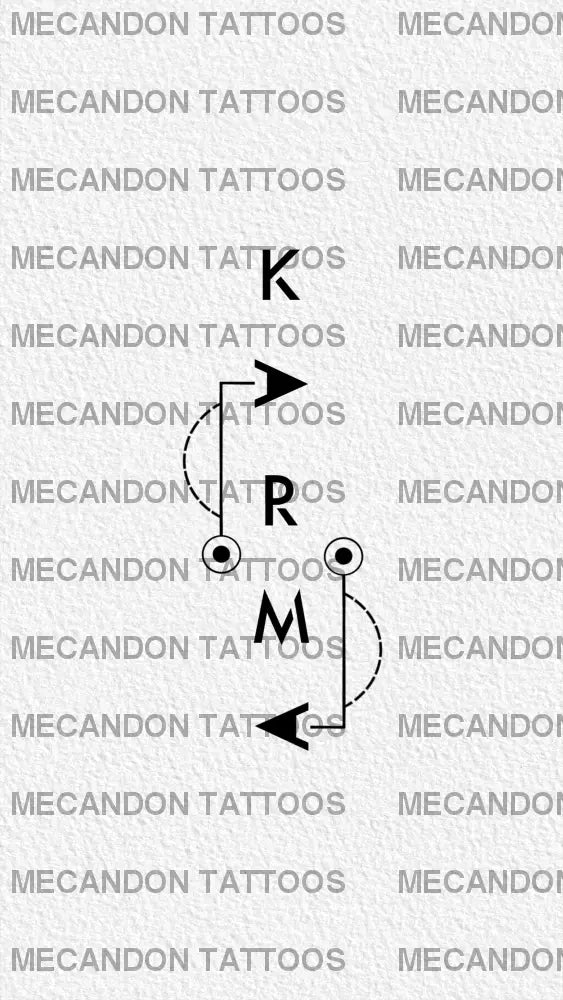 Small Unalome Temporary Tattoo (Set of 3) – Small Tattoos