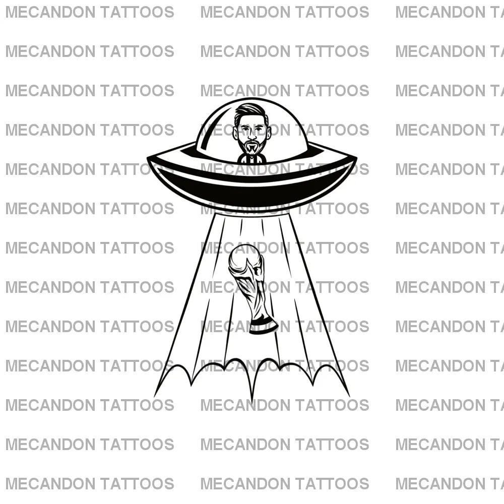 Lionel Messi Tattoo Design