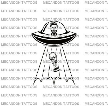 Lionel Messi Tattoo Design