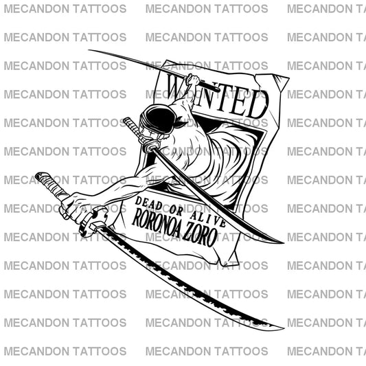 One Piece Tattoo Design