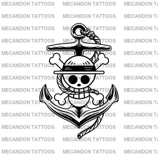 One Piece Tattoo Design