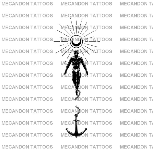 Overcome Insecurities Tattoo Design