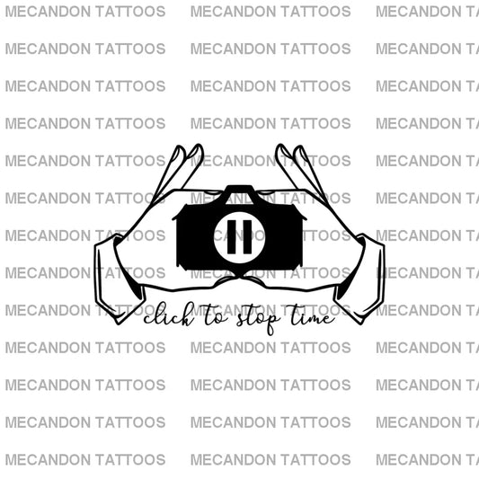 Photography Tattoo Design