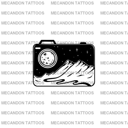 Photography Tattoo Design