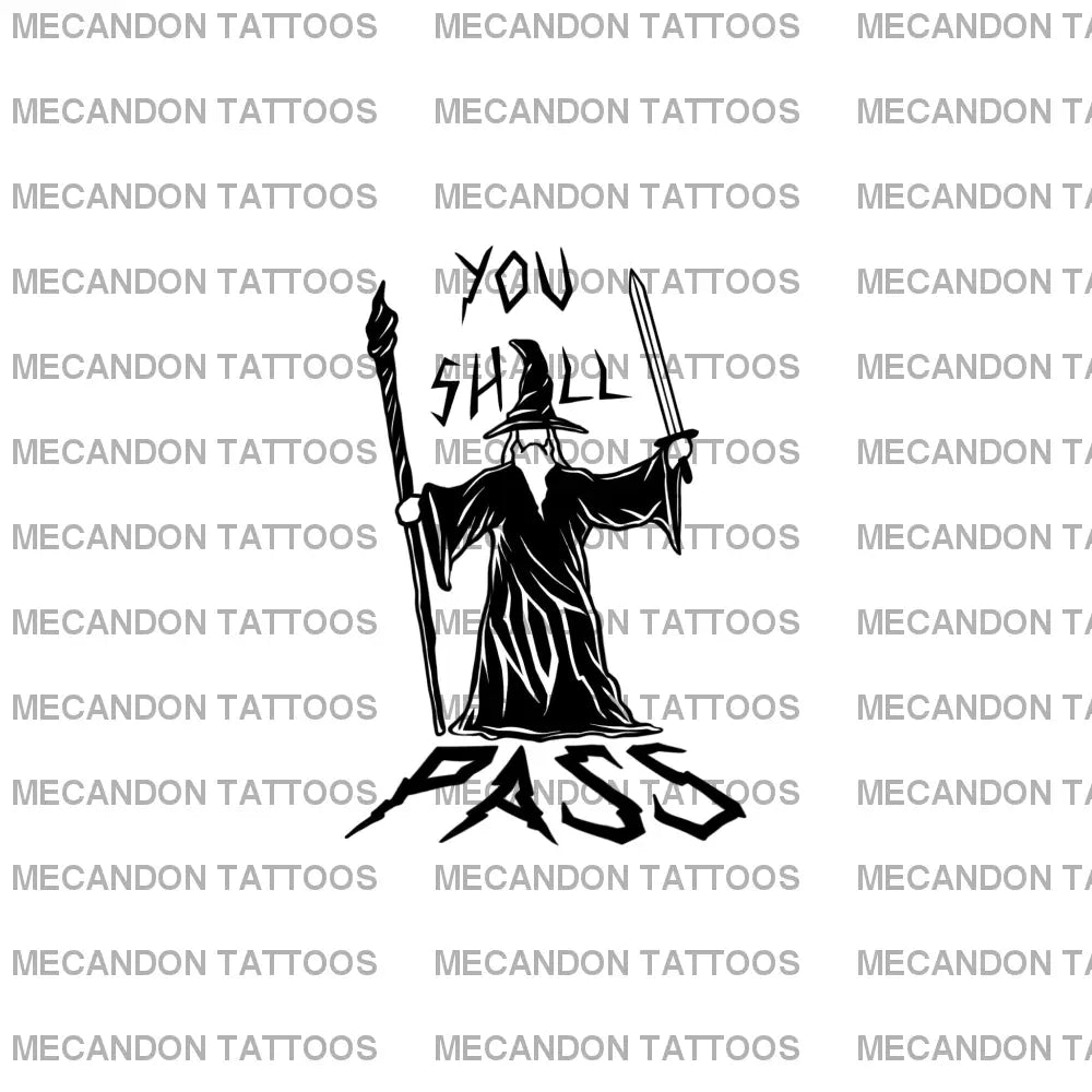 The Lord Of The Rings Tattoo Design – Mecandon Designs