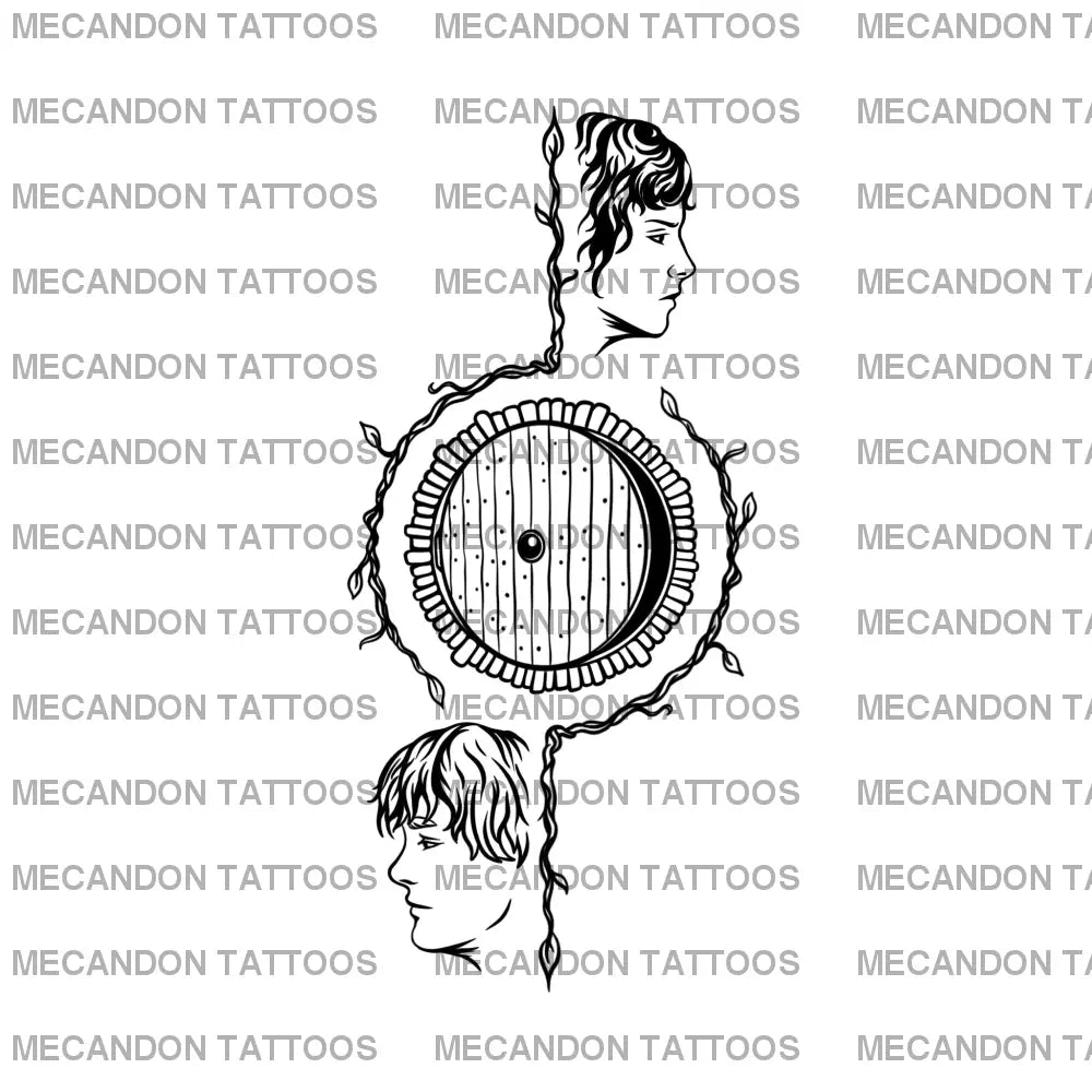 The Lord Of The Rings Tattoo Design – Mecandon Designs