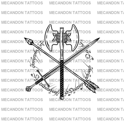 The Lord Of The Rings Tattoo Design