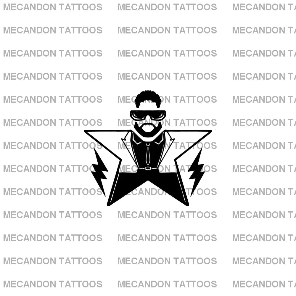 The Weeknd Tattoo Design