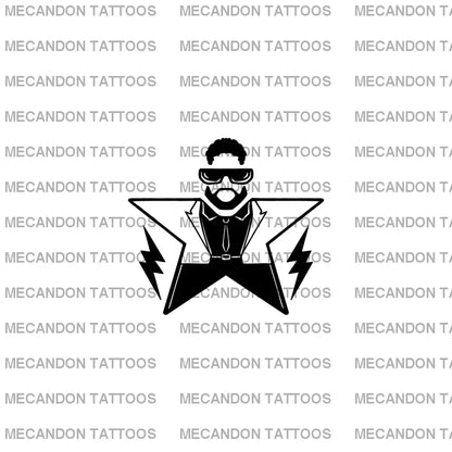 The Weeknd Tattoo Design