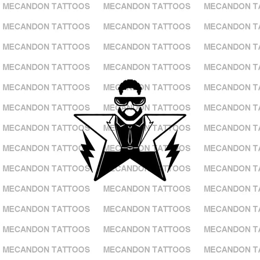 The Weeknd Tattoo Design