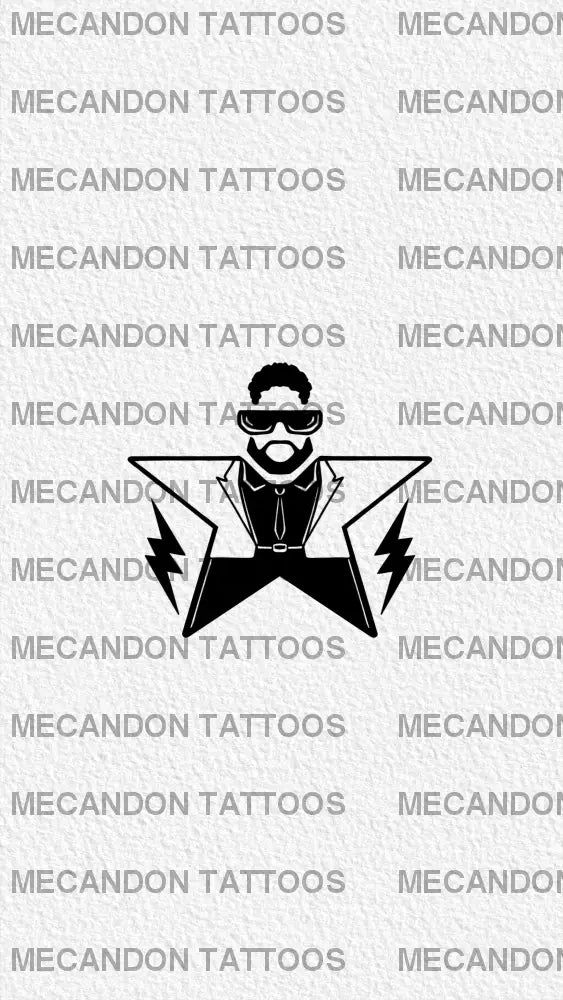 The Weeknd Tattoo Design