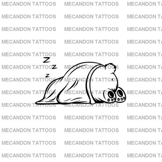 Tired Tattoo Design