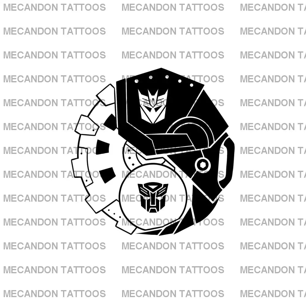 Transformers Tattoo Design